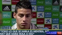 James Rodríguez se enfada porque en España le dicen gordo • 2016