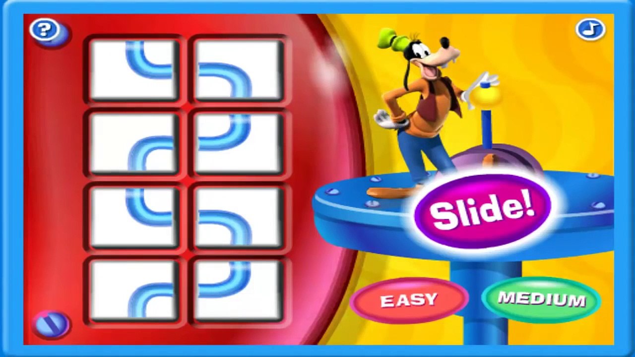Games for children Mickey Mouse Clubhouse Goofys Silly Slide
