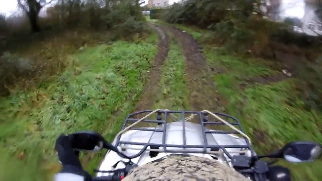 Sortie Quad du 24.01.16 en Goes 520 Max et Hsun 800 avec Gopro Hero