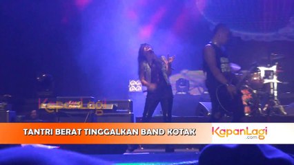 Tantri Berat Tinggalkan Band Kotak