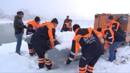 Bartın Çayda Kaybolan Avcıyı Aramalar Sürüyor