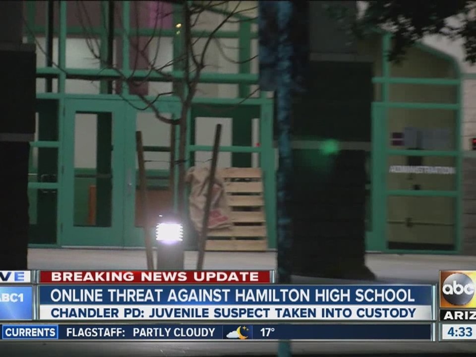 Arrest made in threat against Chandler school