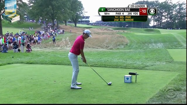 Sangmoon Bae Makes Awesome Golf Swing 2015 Barclays PGA Tour