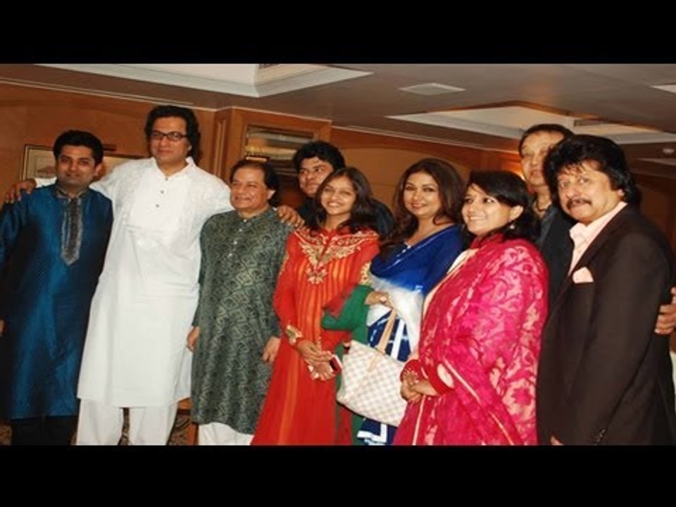 Pankaj Udhas - Anup Jalota - Kavita Seth At Press Conference Of Khazana A Festival Of Ghazals