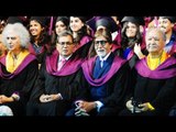 Amitabh Bachchan | Subhash Ghai | Pandit ShivKumar Sharma honored at Whistling Woods