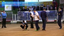 Finale Bresciano contre Langloys, Super 16 masculin, Sport Boules, Saint-Egrève 2016