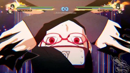 Naruto Shippuden: Ultimate Ninja Storm 4 - Moveset di Sarada