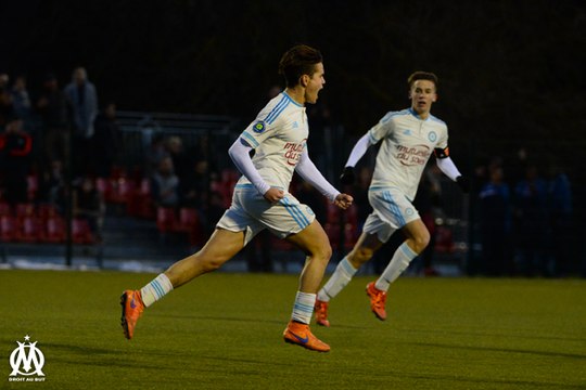 U17 National - Nîmes 1-2 OM : le but de Sami Delhomme (62e)