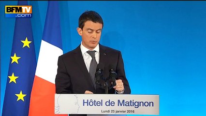Manuel Valls: "La dérogation aux 35 heures n'est plus une transgression"
