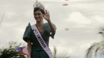 Miles de filipinos dan la bienvenida a Miss Universo