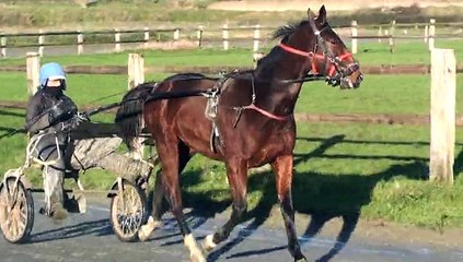 EDEN SISSI A LA FIN DE SON DEBOURRAGE