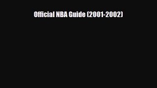 [PDF Download] Official NBA Guide (2001-2002) [Read] Online