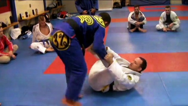 BJJ - passing the spider guard with black belts Windson Ramos and Stephan Seidl ブラジル柔術