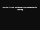 Read Donabe: Classic and Modern Japanese Clay Pot Cooking PDF Online