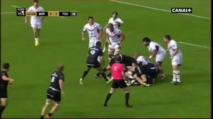 UBB : La magnifique chistera de Baptiste Serin contre Toulouse !