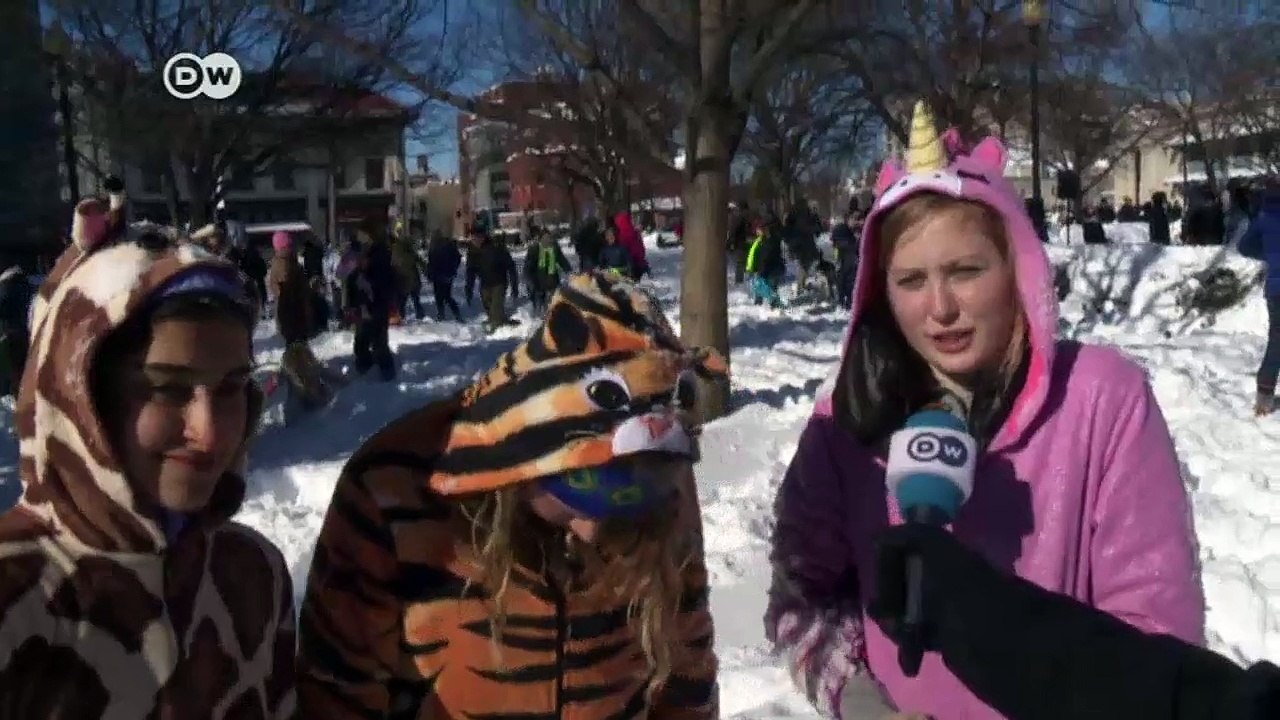 Schnee-Chaos in den USA | DW Nachrichten