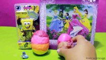 Surprise Eggs Kinder Surprise Mickey Mouse Disney frozen princess Hello Kitty SpongeBob And more