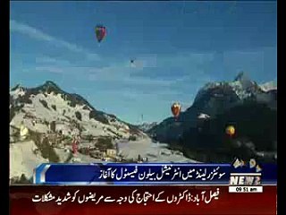 Switzerland's Fabulous International Hot Air Balloon Festival