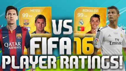 FIFA 16 Player Ratings Top 50