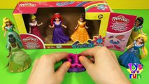 Disney Play Doh Sparkle 6 Pack & Disney Princess Magiclip Princesses