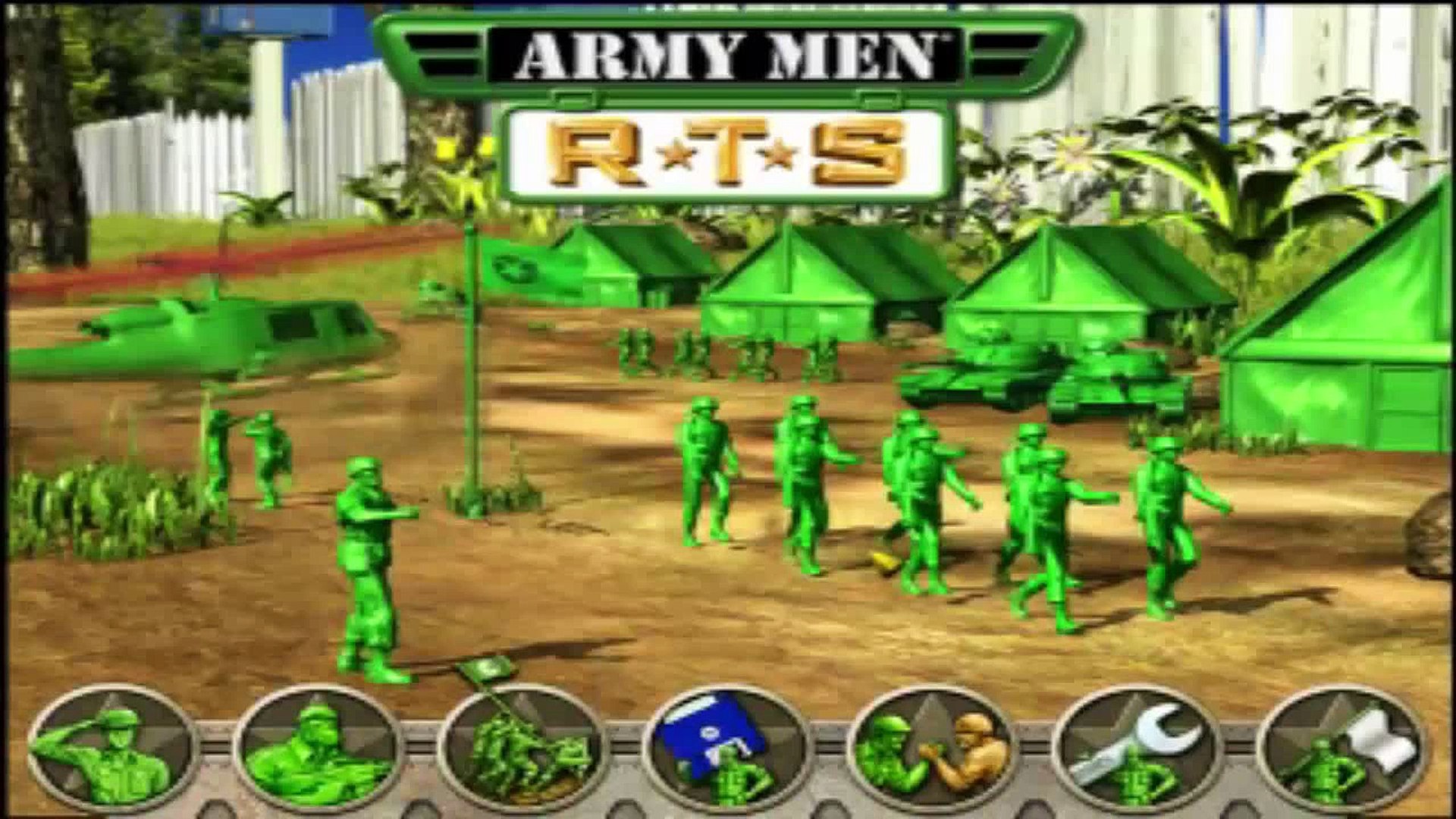 army men rts ps2
