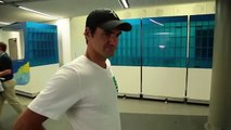 Roger Federer takes the ATP bowling challenge _ Australian Open 2016