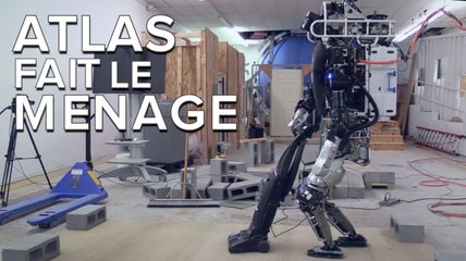 Atlas, le robot qui range la maison et fait le ménage