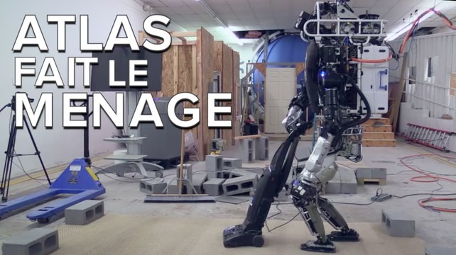 Atlas, le robot qui range la maison et fait le ménage