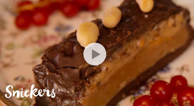 Recette de Snickers maison pour le goûter des petits et grands - Gourmand