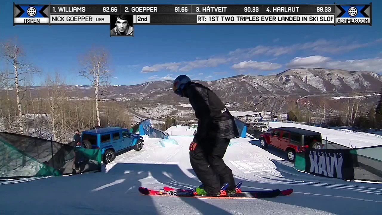 Nick Goepper wins gold in Ski Slopestyle