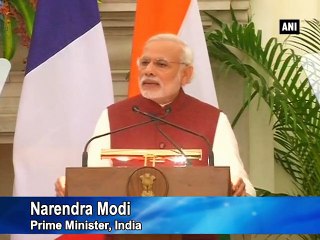 PM Modi lauds Indo-French strategic relationship (P-1)