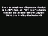 (PDF Download) How to get every Network Diagram question right on the PMP® Exam:: 50  PMP®