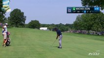 Phil Mickelsons Ultra Smooth Golf Swing at 2015 Barclays PGA Tour