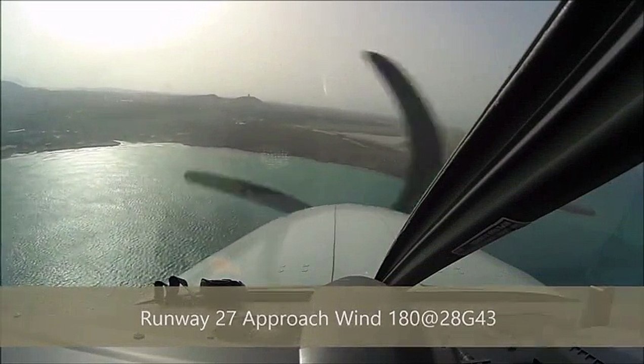 Caravan EX Crosswind Landing Big Planes
