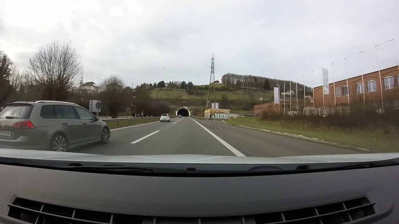 Autoroute Suisse Lausanne. Motorway Lausanne.