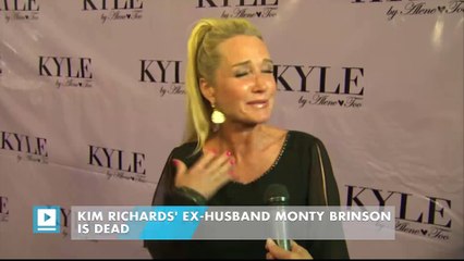 Kim Richards' Ex-Husband Monty Brinson Is Dead
