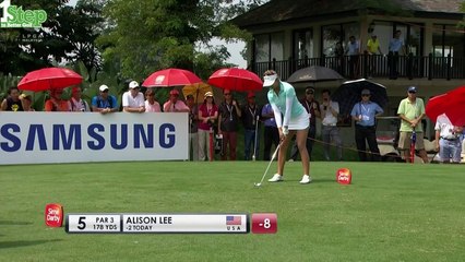 Download Video: Alison Lees Best Golf Shots from 2015 Sime Darby LPGA Tournament