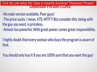 obsession phrases to attract a man_