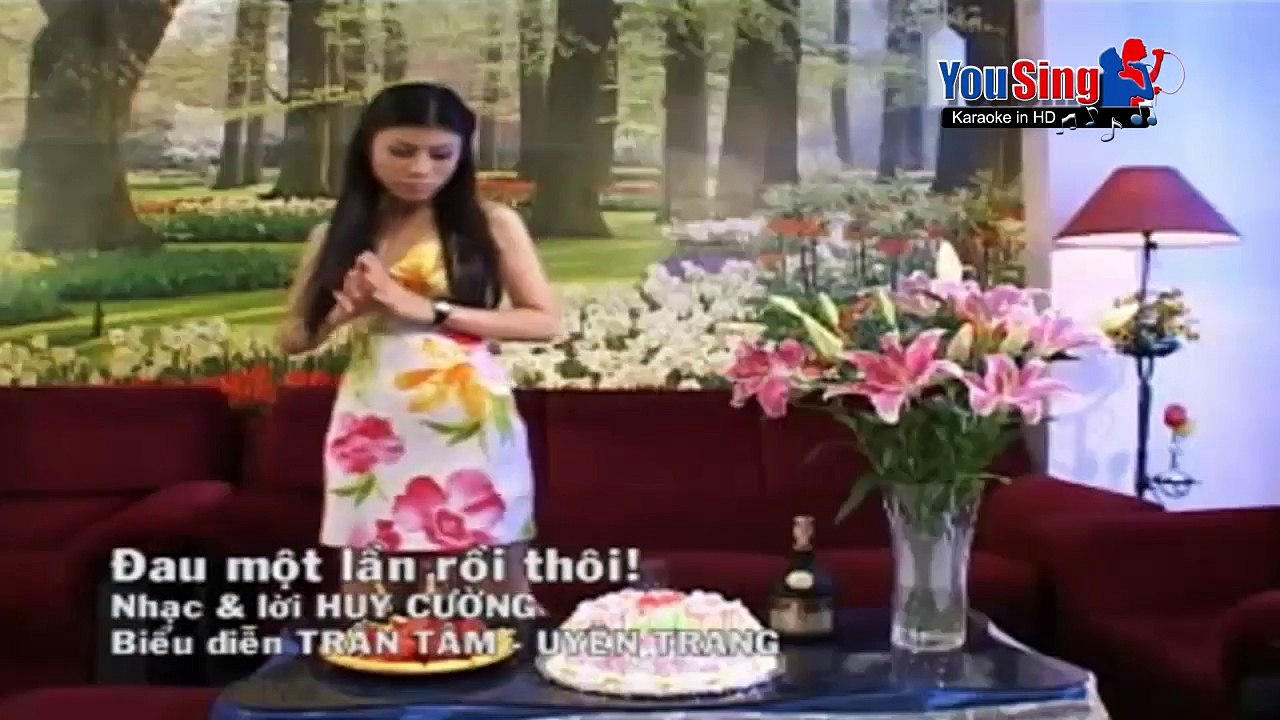 Đau Một Lần Rồi Thôi_Uyên Trang Ft Trần Tâm
