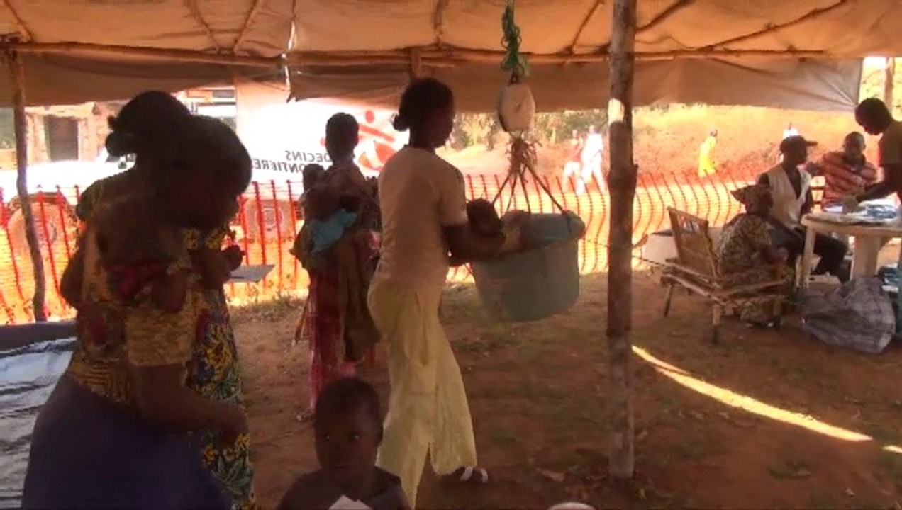 Interception : A Bambari, dans la clinique mobile de MSF