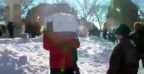 Clear Up Begins After 'Snowzilla' Storm (720p Full HD)