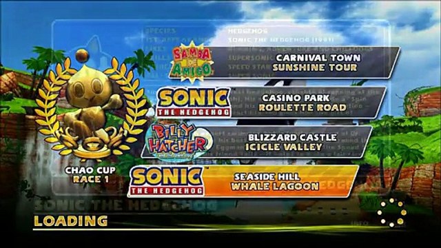 Sonic & SEGA All-Stars Racing (Xbox 360) - Grand Prix - Ep.1 - Chao Cup