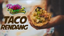 Cara Membuat Taco Rendang - Dapur Darurat Quickie