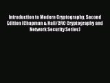 (PDF Download) Introduction to Modern Cryptography Second Edition (Chapman & Hall/CRC Cryptography