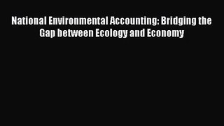 National Environmental Accounting: Bridging the Gap between Ecology and Economy  Free PDF