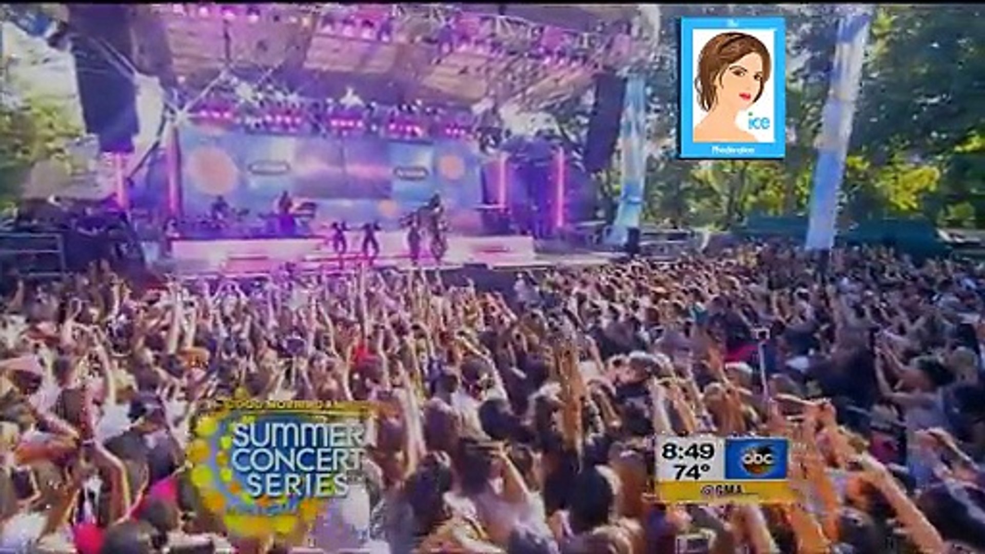 Nicki Minaj Performs The Night Is Still Young on Good Morning America | LIVE 7-24-15