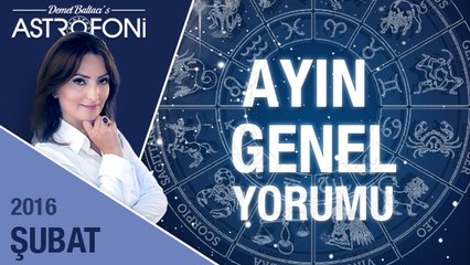 Şubat 2016 aylık astroloji ve burç yorumu videosu