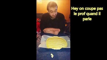 Galette des rois du Professeur Djack d' Alsace Brumath