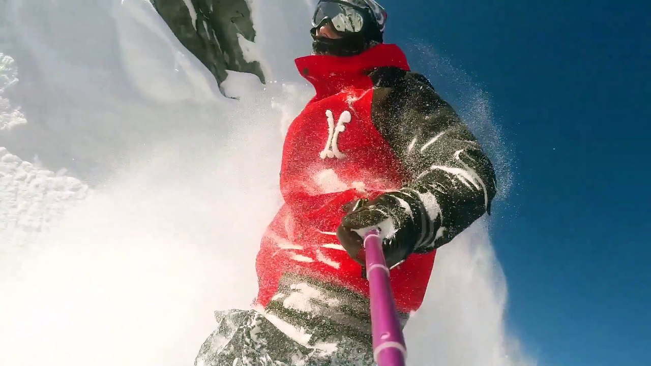 Gavage de poudreuse pour Nicolas Droz !