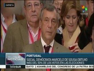 Tải video: Agradece Marcelo Rebelo de Sousa a quienes lo votaron en elección